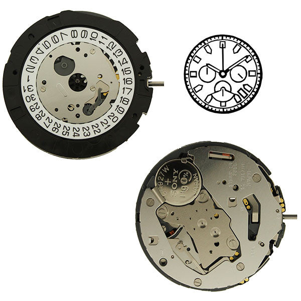 0S22 Miyota Watch Movements (9345951172)