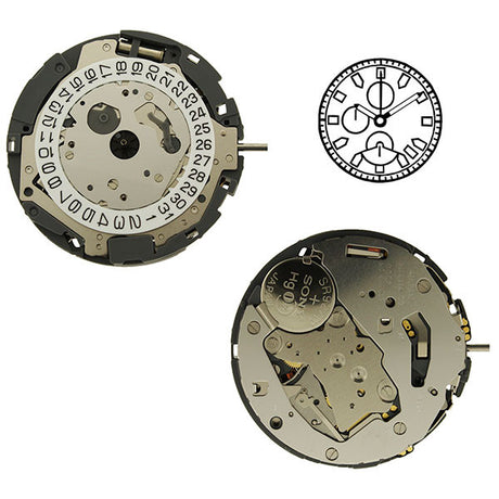 0S62 Miyota Watch Movement (9345952708)