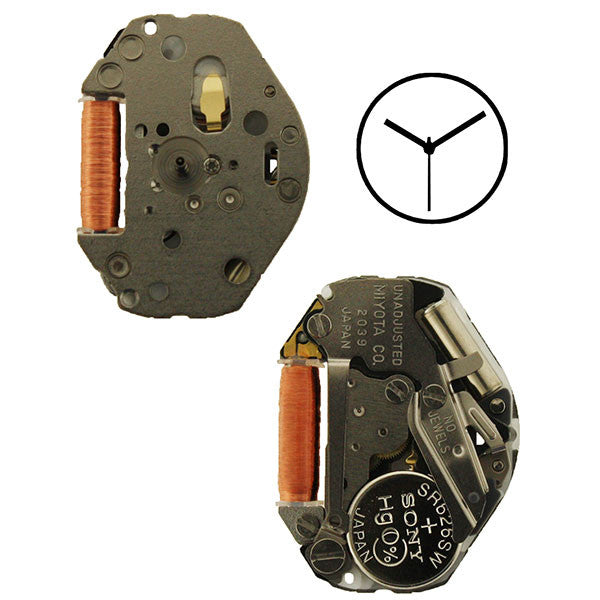 2039 Miyota Watch Movement (9345963780)