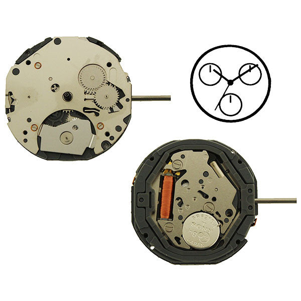 6P29 Miyota Watch Movement (9345991684)