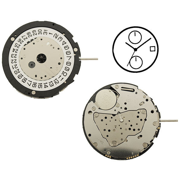 6S11 Miyota Watch Movement (9345993092)