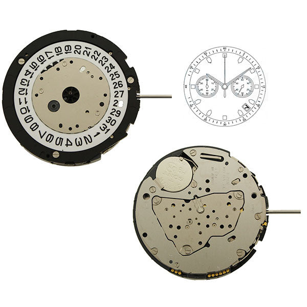 6S21 Miyota Watch Movement (9345993284)
