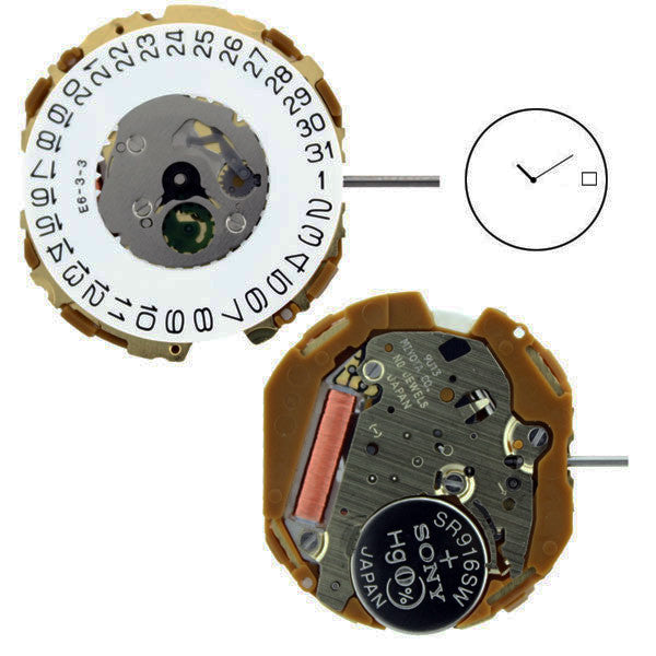 9U15 Miyota Watch Movement (9346026948)