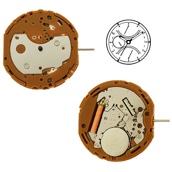 GP52 Miyota Watch Movement (9346073028)