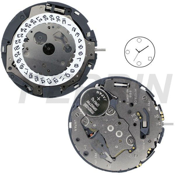 0S10 Date 4 H Watch Movement (9345949316)