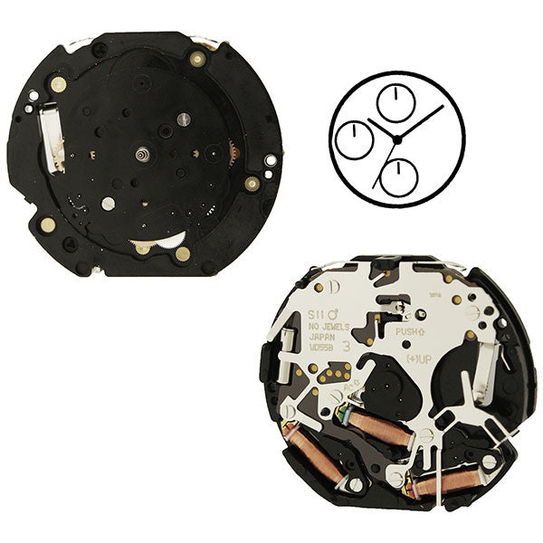 VD55 Height 2 SII Watch Movement (9346165700)