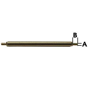 Nickel Silver 1.50 mm Regular Spring Bars - pkg of 12 (197547327503)