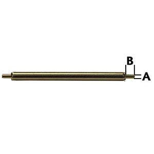 Nickel Silver 1.20 mm Regular Spring Bars - pkg of 12 (197520261135)