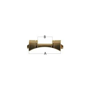 18 mm Curved End Piece with Pointed Tips (523054841890)