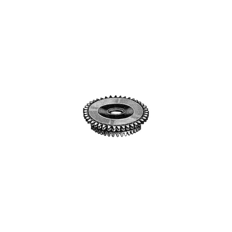 Genuine Omega® double toothed crown wheel, part number 028, fits Omega® 39.5 mm