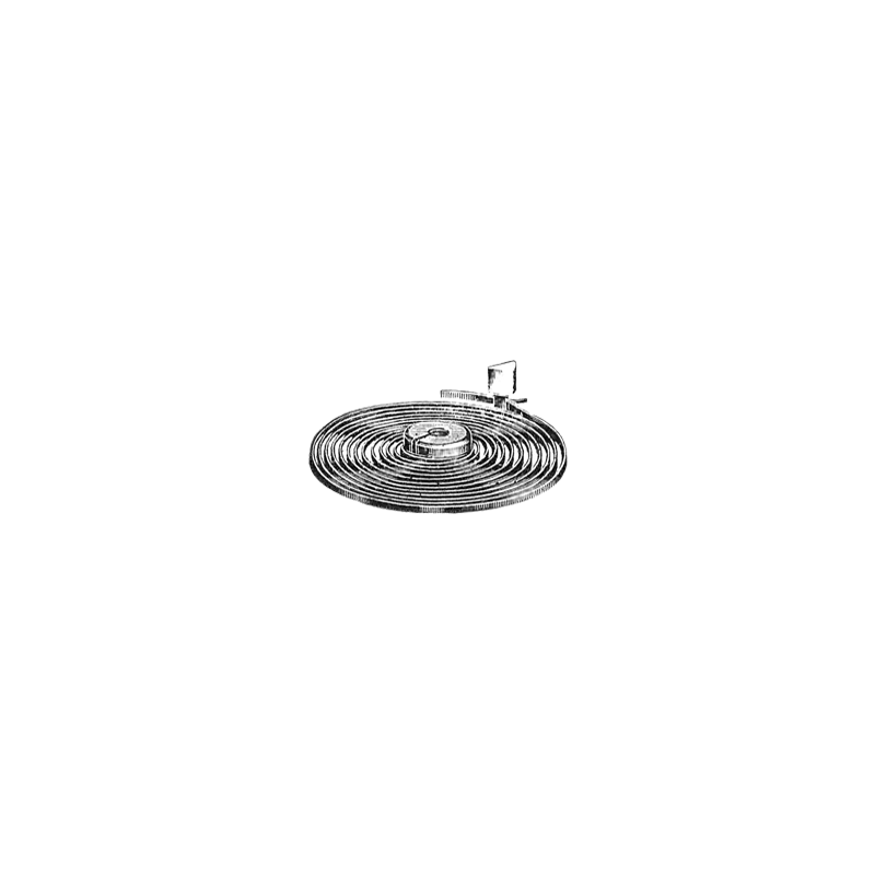 Genuine Omega® flat hairspring, part number 086, fits Omega® 18