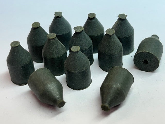 Cratex Abrasive Bullet Points - 3/8" Diameter