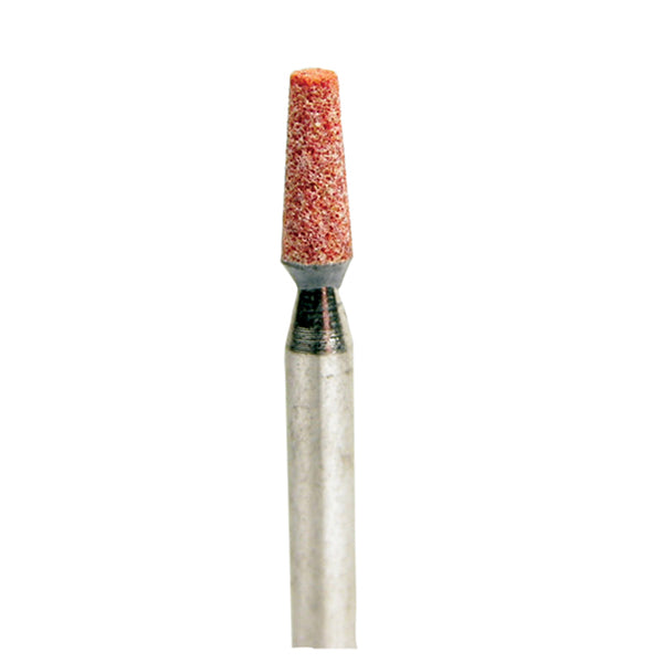 Ruby Crystal Mounted Points,Tapered Cylinder, Diameter .095" to .063", Head Length .3"