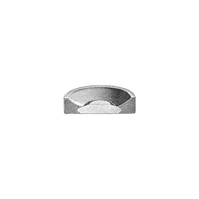 Genuine Omega® cap jewel in setting for balance upper, part 121, Omega® base calibre 17 (see all calibres in description)