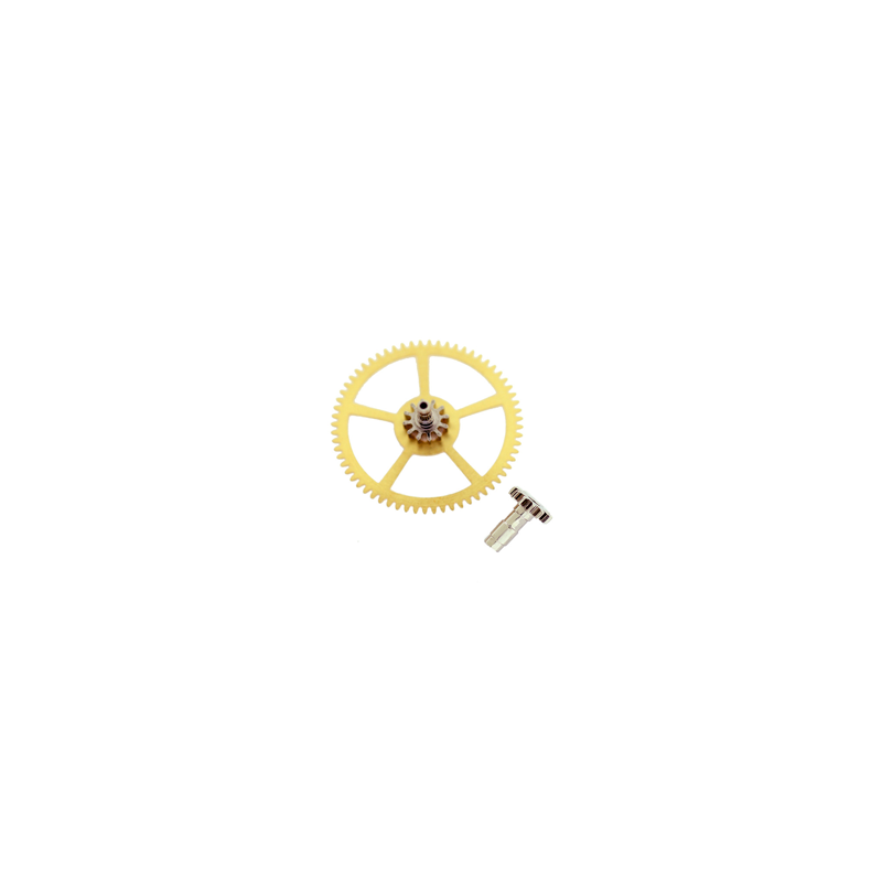 Generic center wheel with cannon pinion to fit Rolex® 1525, Rolex® 1535, Rolex® 1565, Rolex® 1575, Rolex® 1580