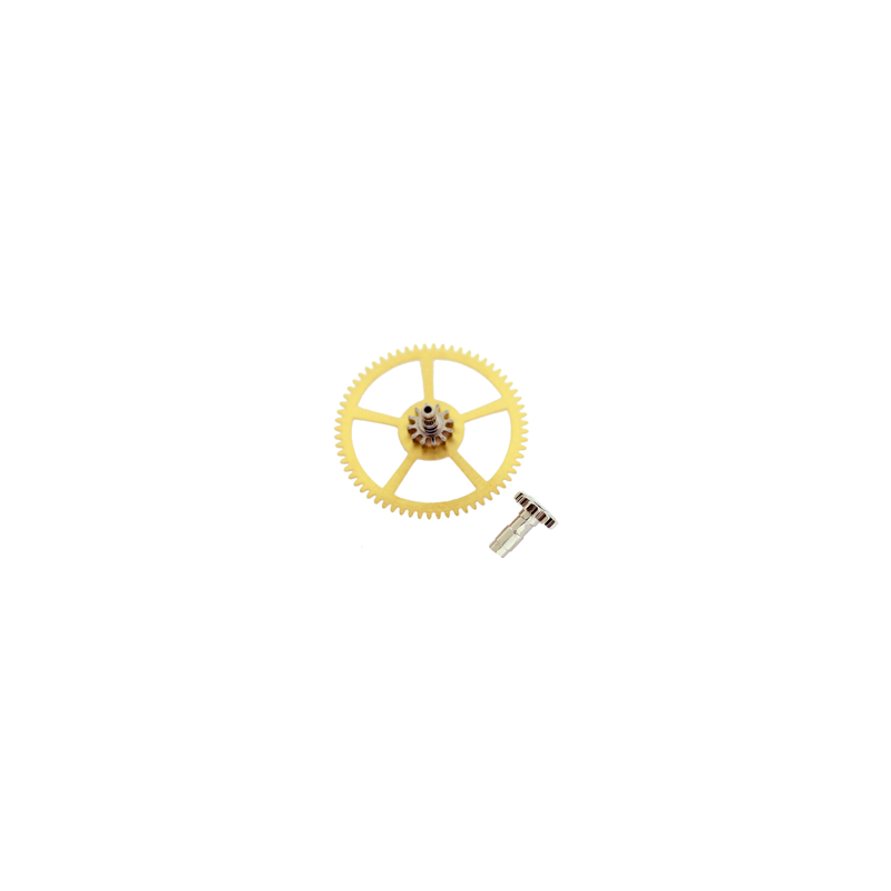 Generic (not genuine) center wheel with cannon pinion, to fit Rolex® calibre # 1580 (see all calibres in description)