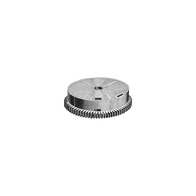 Genuine Omega® barrel with cover for T-end mainspring, part number 2001, fits Omega® 40.6 mm, Omega® 40.6 T 1, Omega® 40.6 T 2