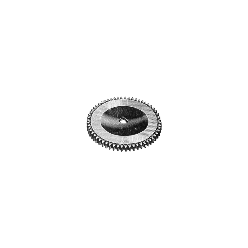 Genuine Omega® ratchet wheel with 1/2 moon hole, part number 2020, fits Omega® 39.5 mm
