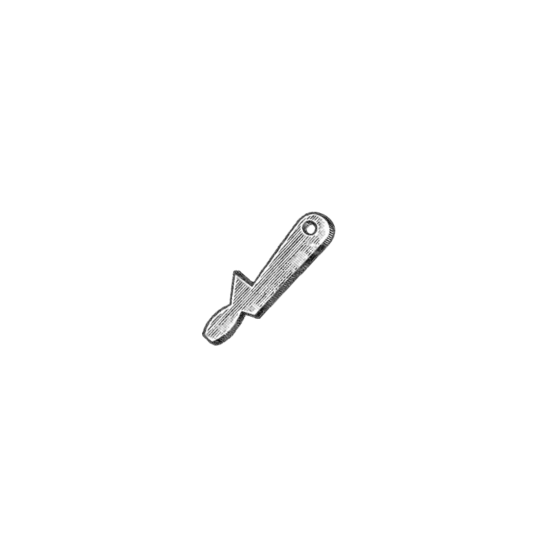 Genuine Omega® clutch lever (hunting case), part number 2038, fits Omega® 19.4 mm