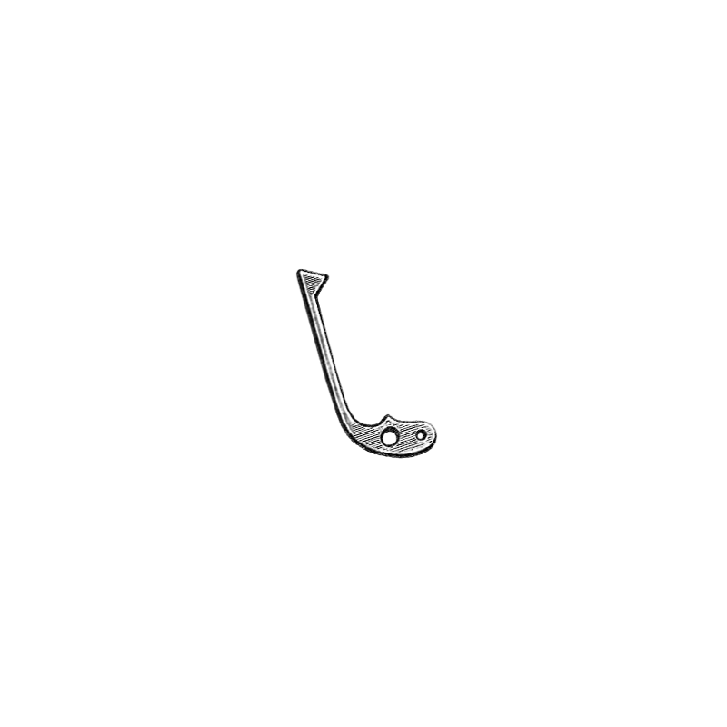 Genuine Omega® setting lever spring, part number 2039, fits Omega® 12.3 F