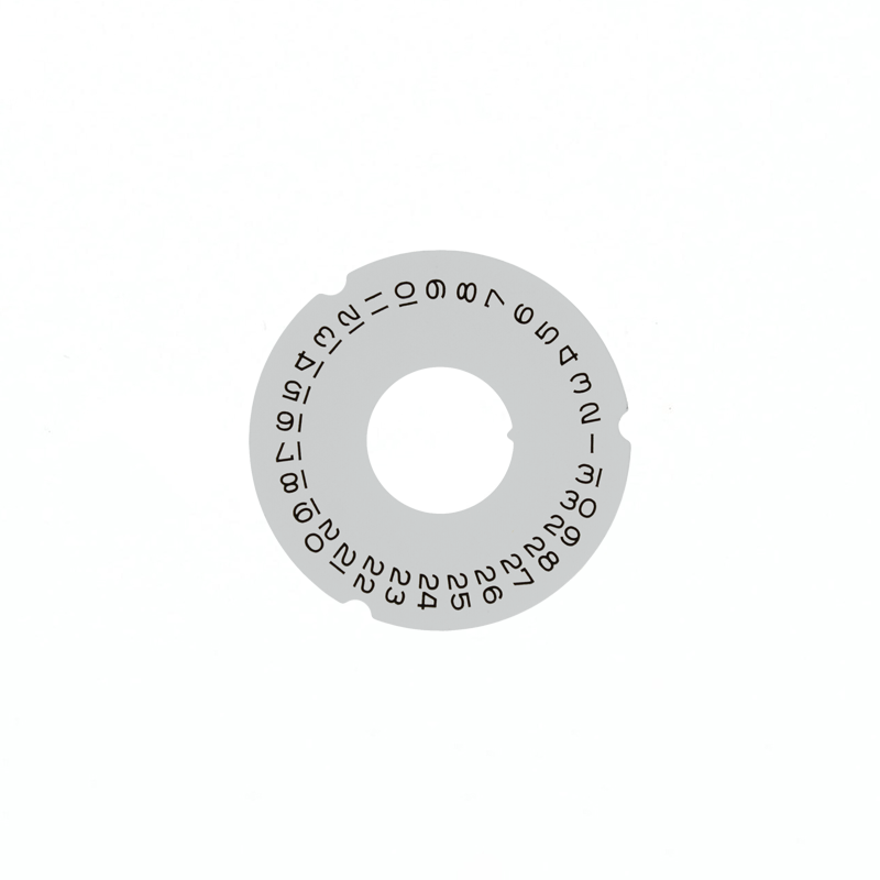 Generic date dial (black on white) to fit Rolex® 3055