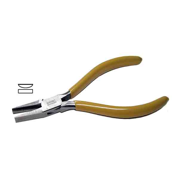 Combo Flat & Half Round Grobet Pliers