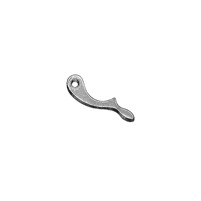 Genuine Omega® clutch lever, part number 5037, fits Omega® 40.6 mm, Omega® 40.6 T 1, Omega® 40.6 T 2