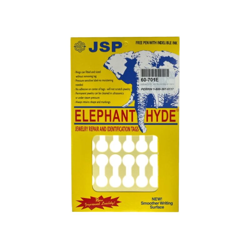 Elephant Hyde Tags- regular length pack of 1000