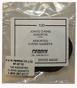 Bulk O-Ring Gasket assortment, 100 pieces