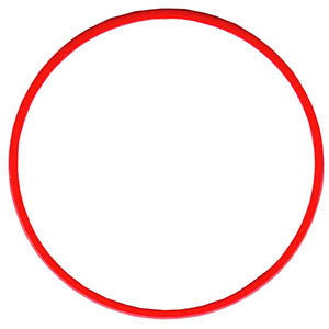 Red Sans Fil Case Back Gasket number 796, ID 14.84 mm, OD 16.00 mm