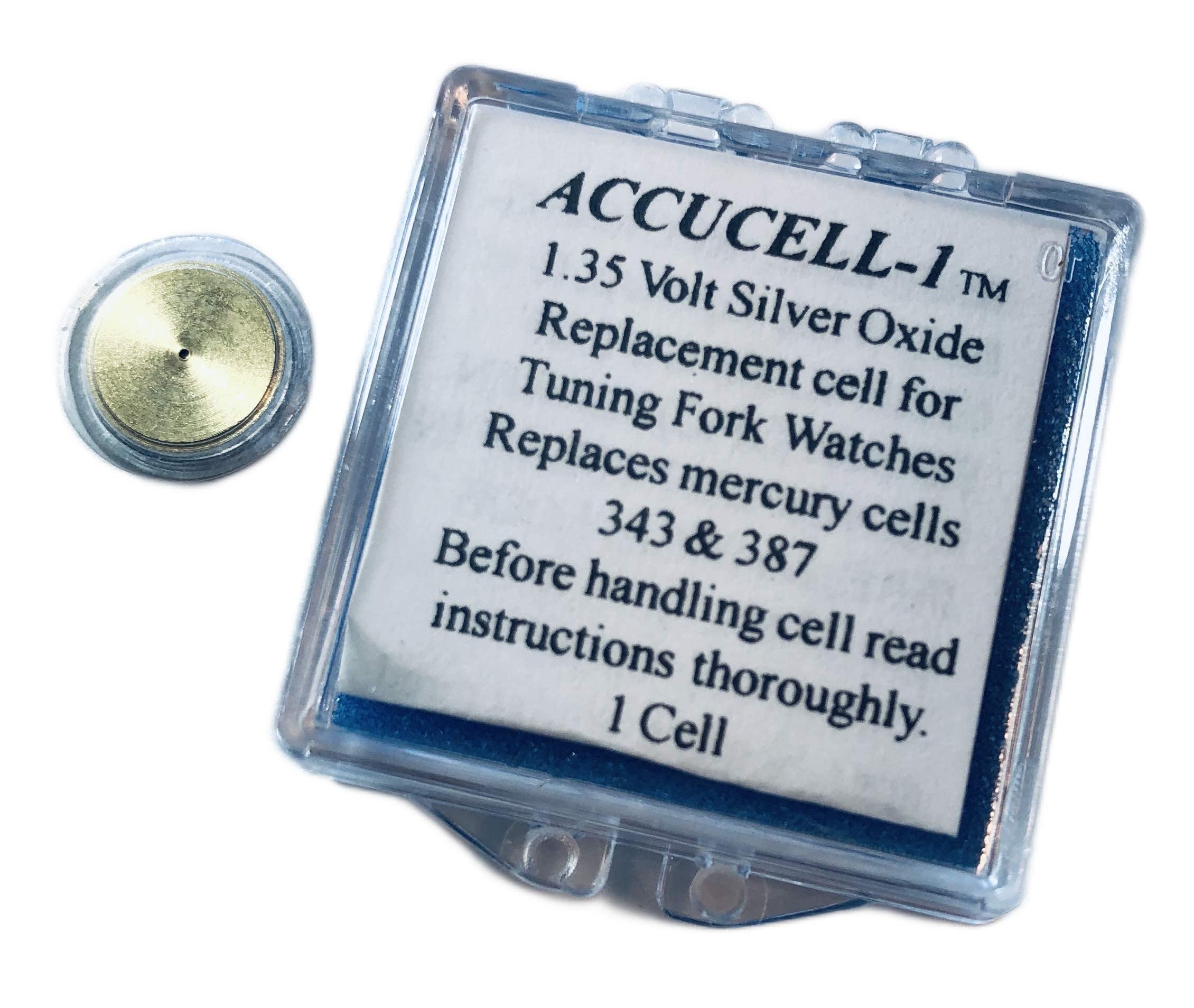 Accucell-1 （アキュセルワン）10個セット Accucell-1 1.35 Volt Silver Oxide Battery – Perrin Supply Ltd