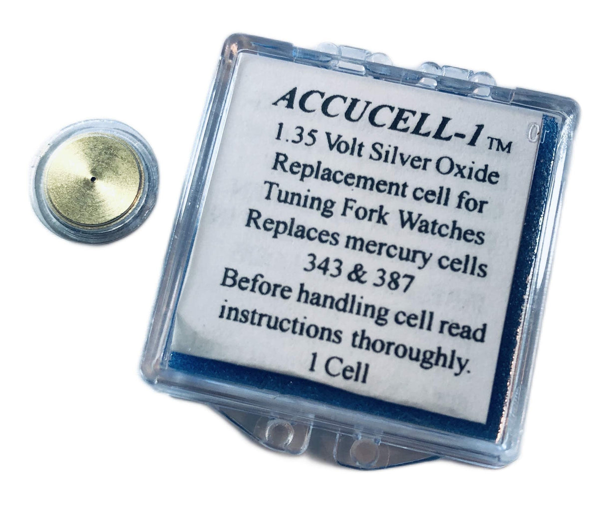 Accucell-1 1.35 Volt Silver Oxide Battery