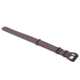 DASSARI Concrete dn4.2.mb Textured Italian Leather NATO Strap in brown