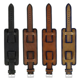 Gauntlet Vintage Leather Cuff Bund Strap By Dassari