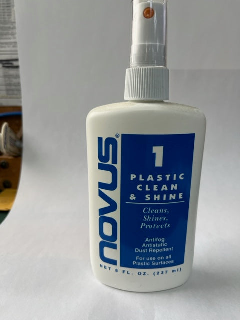 NOVUS #1 Plastic Clean and Shine, 8 oz