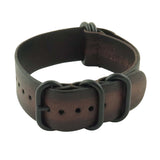 Faded Vintage Leather One-Piece Strap