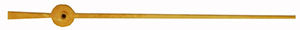 Valjoux® Hands (Center Seconds), calibres: 7730, 7733, 7734, 7736, gold colour, long pipe