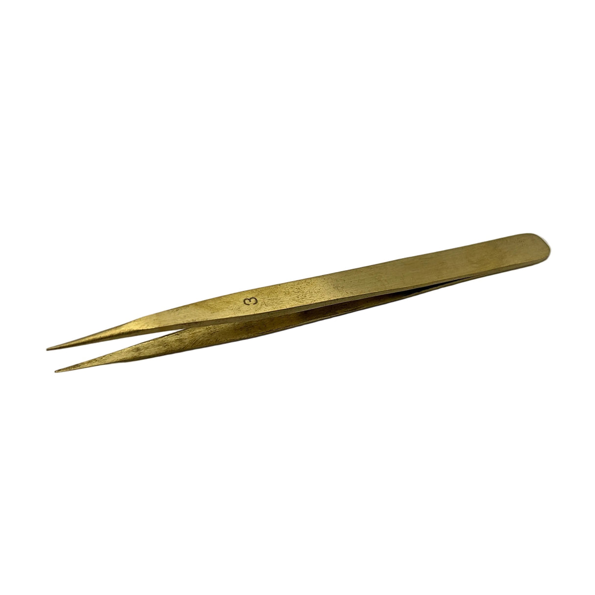 Economy Line Pattern 3 Brass Tweezer