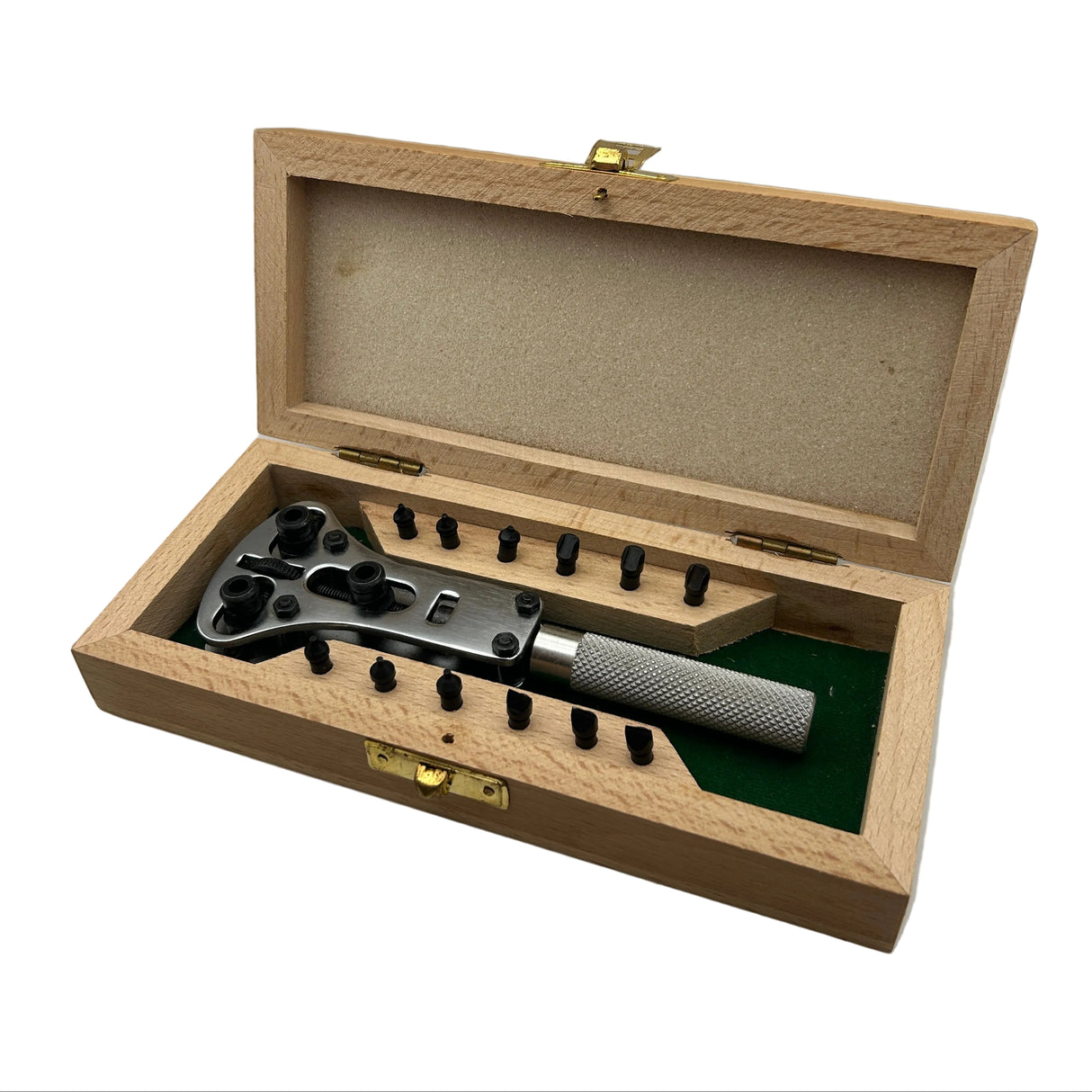 Economy Line Jaxa Style Case Wrench With Wooden Box