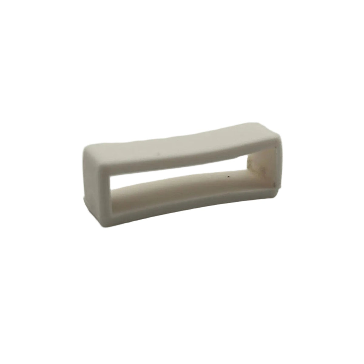 PVC Watch Strap Keeper White - 5 Pack