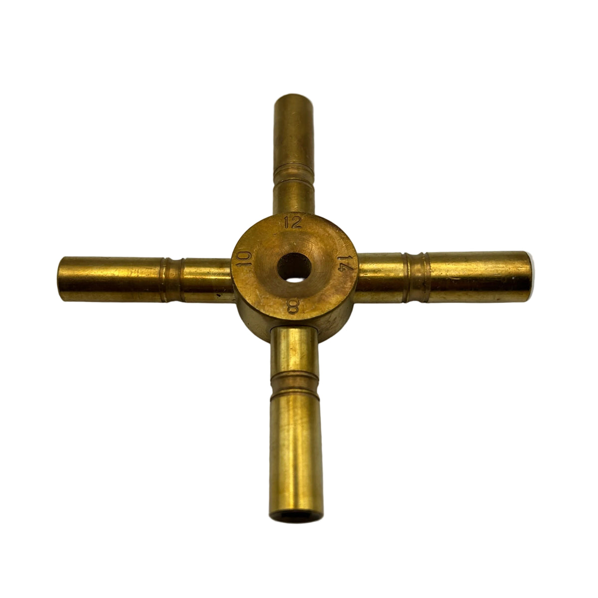 Clock Key 4 Branch Even (Large Sizes) - 8, 10, 12, 14