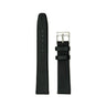 Smooth Grain Genuine Leather Strap - Black (by PERRIN)