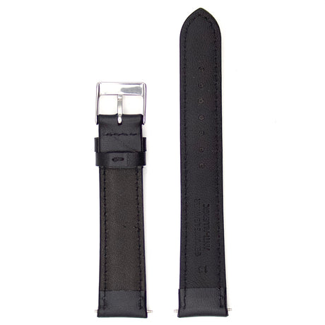 Plain Grain Genuine Leather Strap - Tan (by PERRIN)