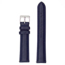 Plain Grain Genuine Leather Strap - Navy (102)