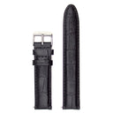 Italian Crocodile Genuine Leather Strap - Black (109)
