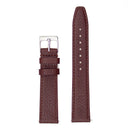 Pebble Grain Genuine Leather Strap - Brown (130)