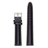 Heavy Tight Stitch Genuine Leather Strap - Black (by PERRIN)