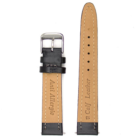 Heavy Tight Stitch Genuine Leather Strap - Brown (by PERRIN)