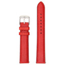 Premium Sealed Genuine Leather Strap - Red (136)