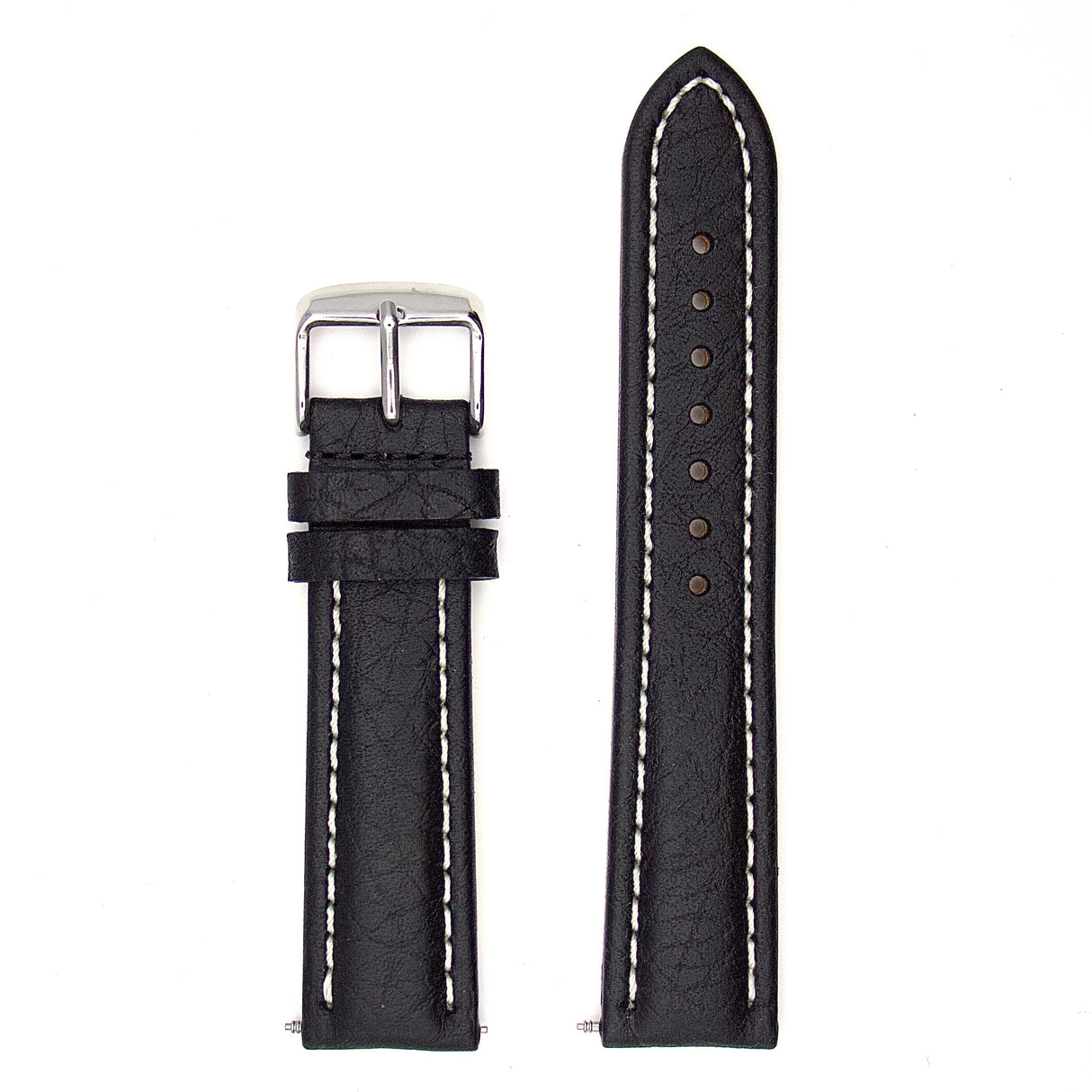 Heavy Contrast Stitch Buffalo - Black (by PERRIN)